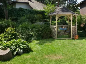 Vivaldi Medium Gazebo with Trellis Infills - Pressure Treatet Timber - L240 x W240 x H296 cm