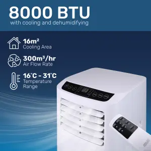 Arlec 8000 BTU Portable Air Conditioner