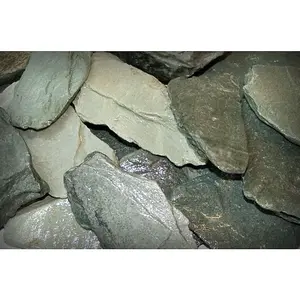 Green Slate Chippings Bulk Bag 40mm