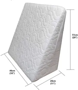 MantraRaj Wedge Pillow Orthopedic Bed Cushion Supports Back And Multipurpose pain relief