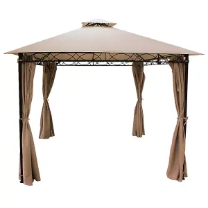 Glendale Marco Polo Gazebo 3x3 Mocha