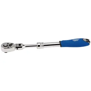 Draper Flexible Head Extending Reversible Ratchet, 3/8" Sq. Dr., 72 Tooth 26810