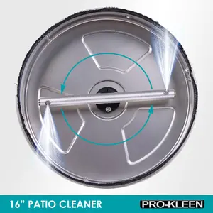 ProKleen Stainless Steel Pressure Washer Surface Patio Cleaner Attachment  16" Karcher Compatible