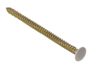 ForgeFix 10CFS62 Concrete Frame Screw TORX Compatible High-Low Thread ZYP 7.5 x 62mm Bag 10 FORCFS62G