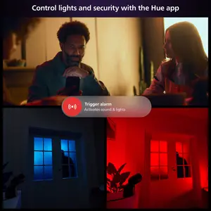 Philips Hue Secure Wired Camera Black