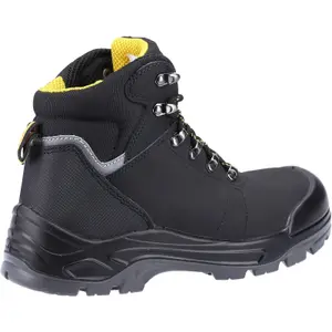 Amblers Safety AS252 Lightweight Water Resistant Leather Safety Boot Black