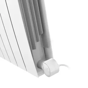 Terma 230V 1.2kW White Smart Horizontal Oil-filled radiator (H) 590mm x (W) 800mm