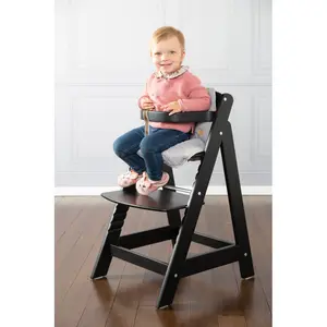 High Chair Sit Up 3, Various Colours Lacquered Black