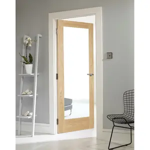 Shaker Internal Door Unfinished Clear / 198.1 cm H x 61 cm W x 35 cm D