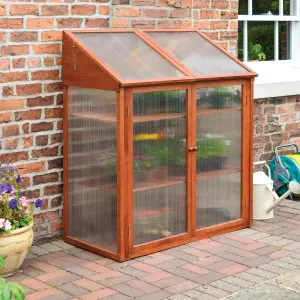 Rowlinson Hardwood Mini Greenhouse