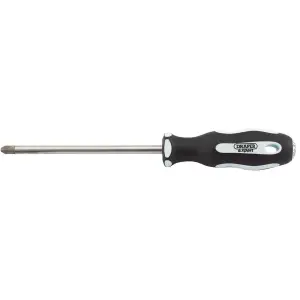 Draper Cross Slot Soft Grip Screwdriver, No.3 x 150mm 34993