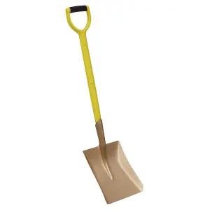 Sealey Square Shovel 240 x 418 x 990mm - Non-Sparking NS106