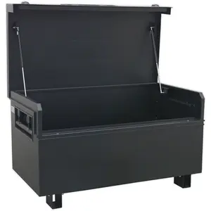 Durable Heavy Duty Steel Tool Storage Box - 1125mm x 610mm x 625mm with Locking Mechanism