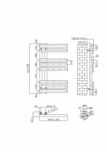 Rinse Bathrooms Designer Electric Thermostatic Heated Towel Rail D Shape Bathroom Radiator Warmer 800x450mm Sand Grey