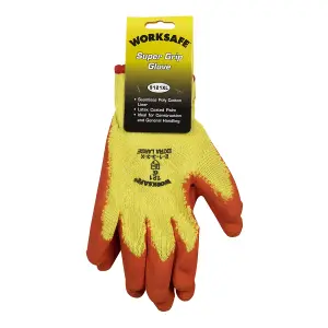 Sealey Super Grip Knitted Gloves Latex Palm (X-Large) - Pair