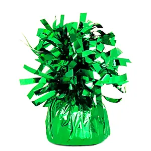 Unique Party Foil Tels Balloon Weights Green (One Size)