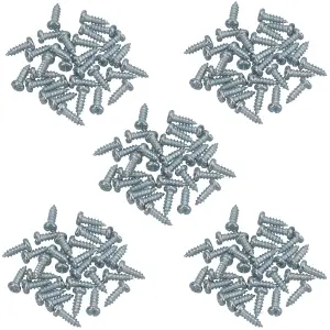 Self Tapping Screws PH2 Drive 3.5mm (width) x 12mm (length) Fasteners 150pcs