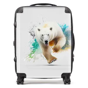 Charging Polar Bear Suitcase - Large