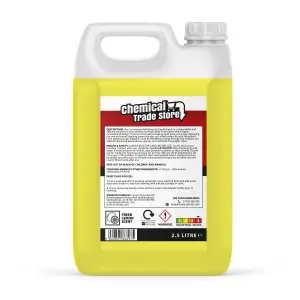 Chemical Trade Store - Concentrated Washing Up Liquid - Lemon - 2.5 Litre