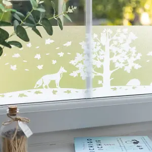 d-c-fix Woodland Premium Static Cling Window Film Border for Décor 1.5m(L) 20cm(W)