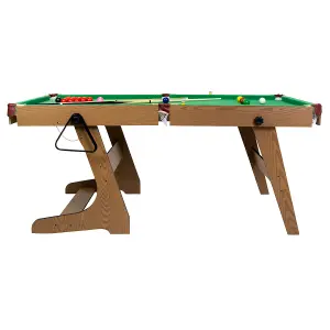 6ft Premium Pub Style Snooker & Pool Games Table