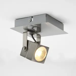 Arden 5W Led Brushed Chrome Spotlight by Arlec