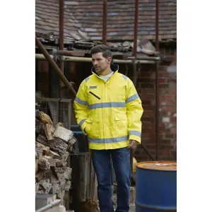 Yoko Mens Fontaine Hi-Vis Jacket