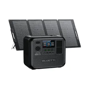 BLUETTI AC70 Portable Power station 768Wh/1000Wh +1PCS 120W Solar Panel for Home& Outdoor Power Emergency Battery