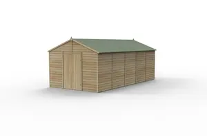 4LIFE Apex Shed 10x20 - Double Door - No Windows