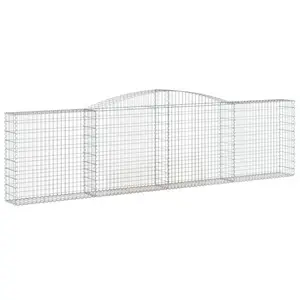 Atis Silver Metal Fence Panels 120cm H x 400cm W x 30cm D