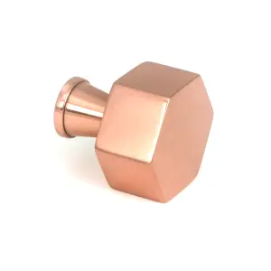 From The Anvil Polished Bronze Kahlo Cabinet Knob - 25mm