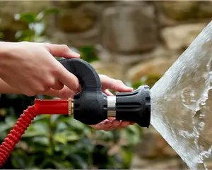 Mighty Blaster Hosepipe Nozzle - Garden Hose Jet Washer Attachment for Cleaning Garden Furniture, Decking, Patio, Driveway, Cars