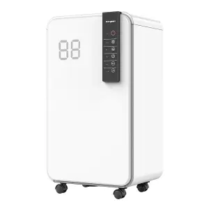 16L Dehumidifier with Wheels,24 hours Timer,Control Panel,Low Noise,Phone Control by WiFi