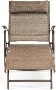 Suntime Havana Sun Lounger in Bronze