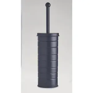 OurHouse SR25005 Toilet Brush & Bin Grey