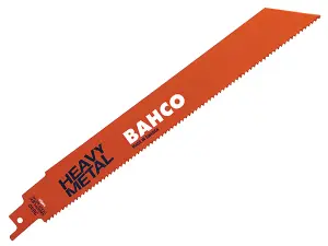 5 x Bahco Heavy Metal Reciprocating Blade 150mm 14 TPI BAH394015014