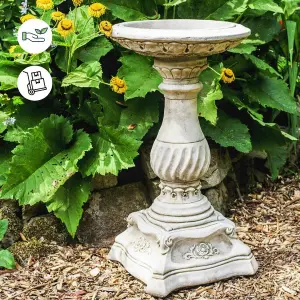 Classic Very Large Devon Garden Birdbath