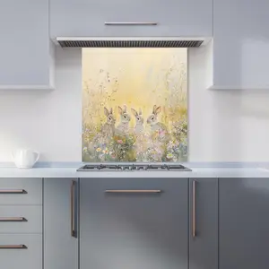 Ava Sterling: 00009 Premium Glass Kitchen Splashback W600mm x H650mm