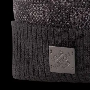 Louis Vuitton® - Néo Petit Damier Beanie - Wool - Anthracite - Men - Luxury