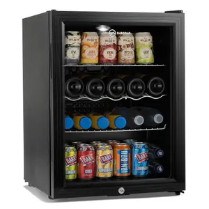 Subcold Super 65 LED Drinks Fridge - Black