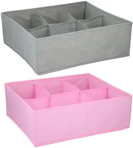 Drawer Organizer Storage Box - Pink