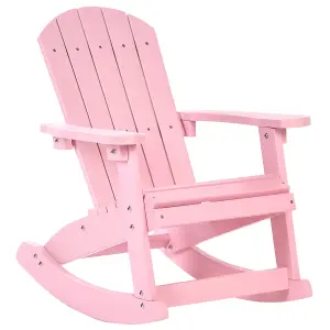 Garden Kids Rocking Chair ADIRONDACK Pastel Pink