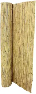 2m x 4m Bamboo Screening Roll Panel Natural Fence Peeled Reed Fencing Outdoor Garden