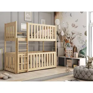 Konrad Kids Bunk Bed Pine