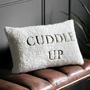 Gallery™ Cream Cuddle Up Indoor Cushion (L)45cm x (W)45cm