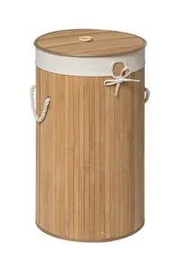 Maison by Premier Kankyo Natural Round Laundry Hamper