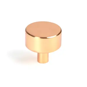 From The Anvil Polished Bronze Kelso Cabinet Knob - 32mm (No rose)