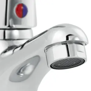 Arborg Chrome effect Basin Mixer Tap