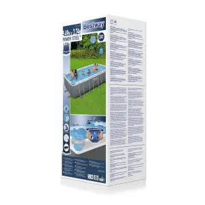 Bestway Swimming pool with pump (L) 5.49m x (H) 122cm