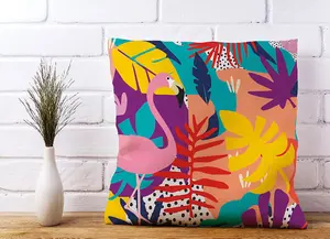 Tropical Flamingoes Cushions 45cm x 45cm